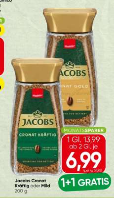 Jacobs Cronat kräftig oder mild