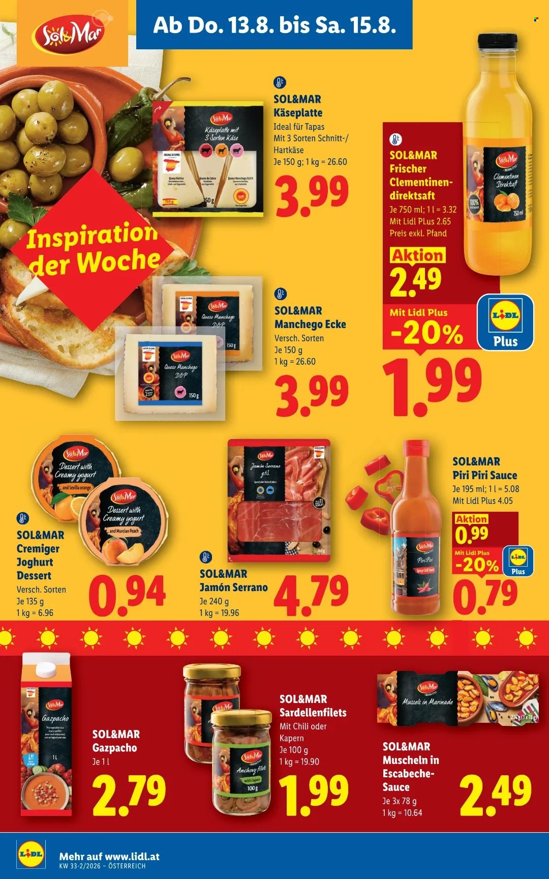 Angebote Lidl - 13.8.2026 - 19.8.2026. Seite 14