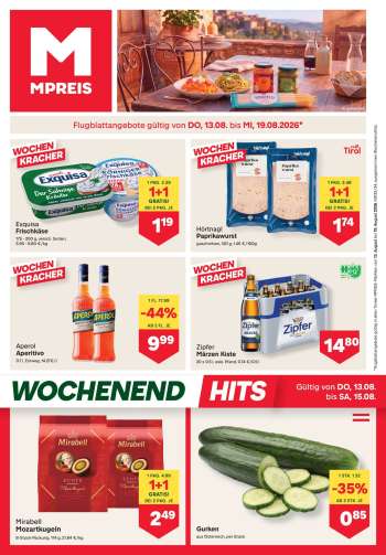 Angebote MPREIS - 13.8.2026 - 19.8.2026.