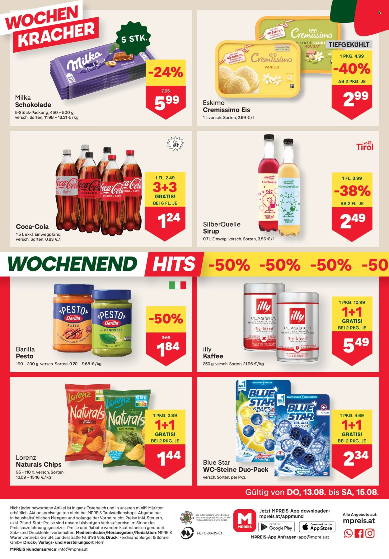 Angebote MPREIS - 13.8.2026 - 19.8.2026. Seite 12