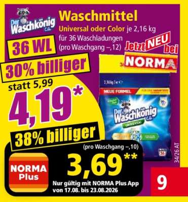 Der Waschkönig C.G. Waschmittel