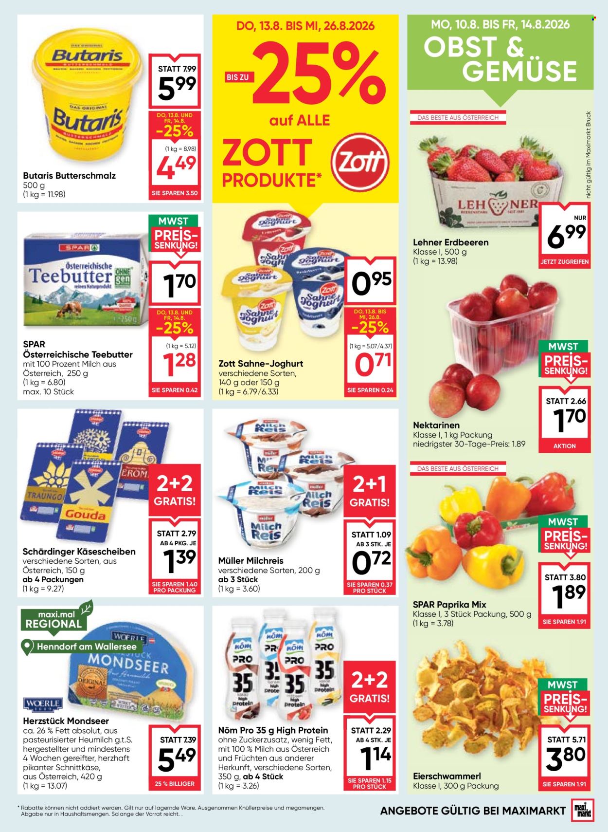 Angebote Maximarkt - 13.8.2026 - 19.8.2026. Seite 9