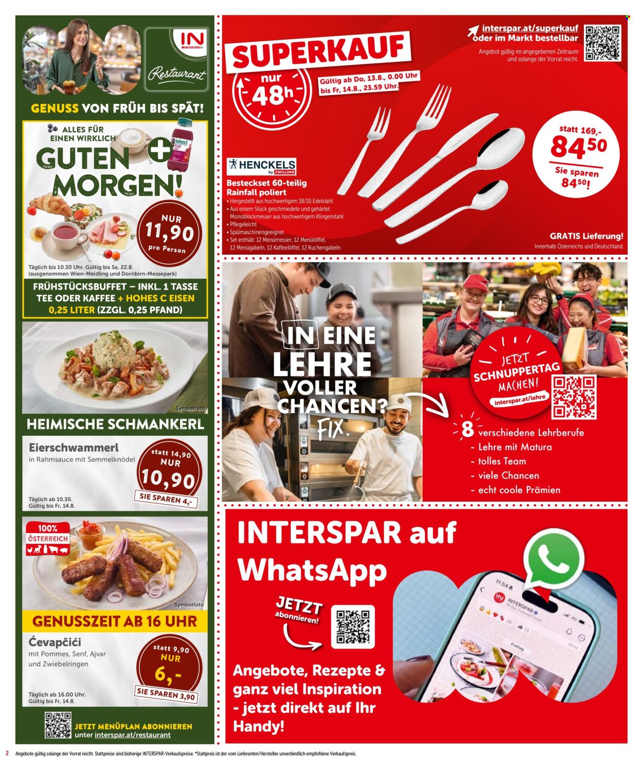 Angebote INTERSPAR - 13.8.2026 - 26.8.2026. Seite 2