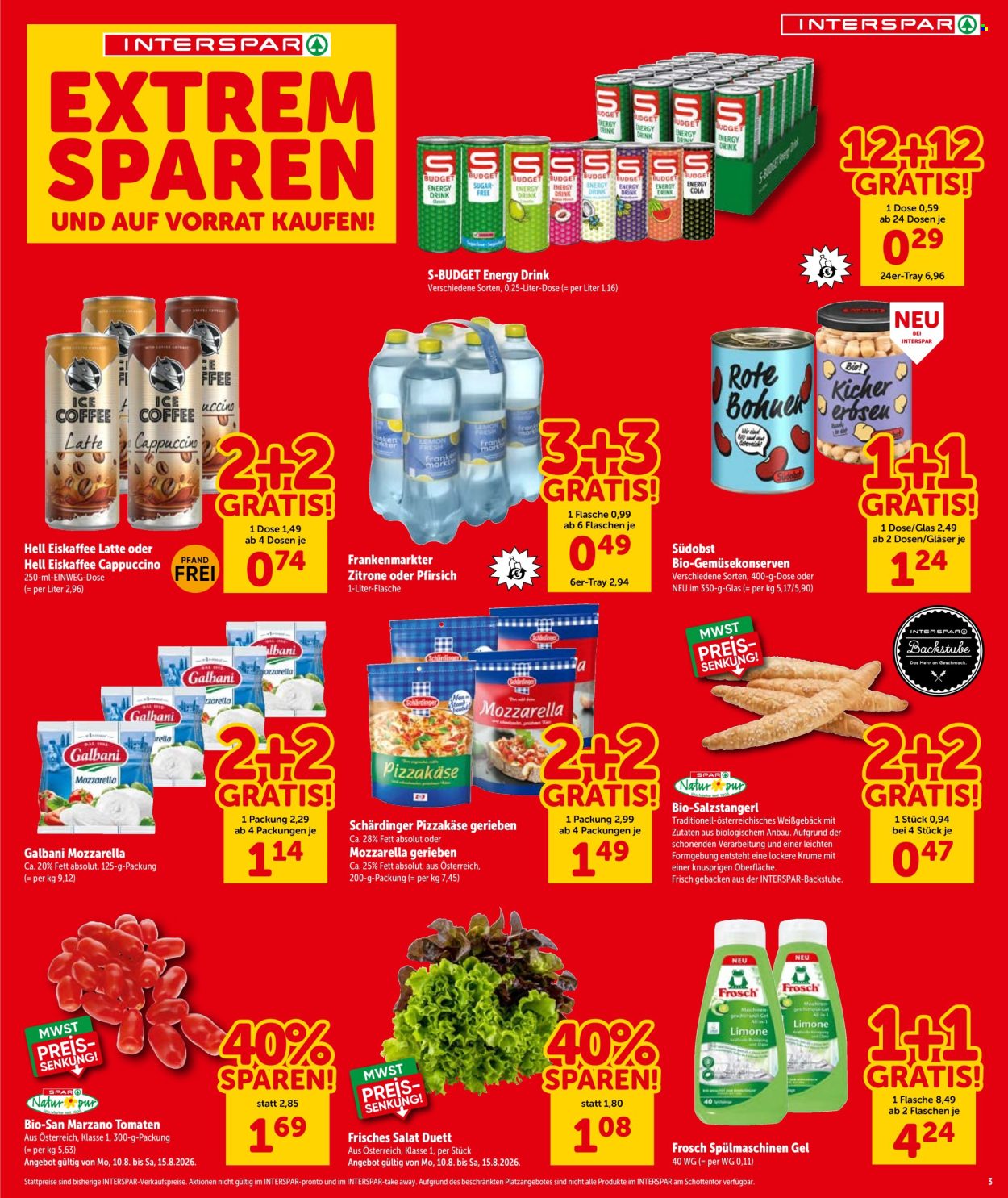 Angebote INTERSPAR - 13.8.2026 - 26.8.2026. Seite 3