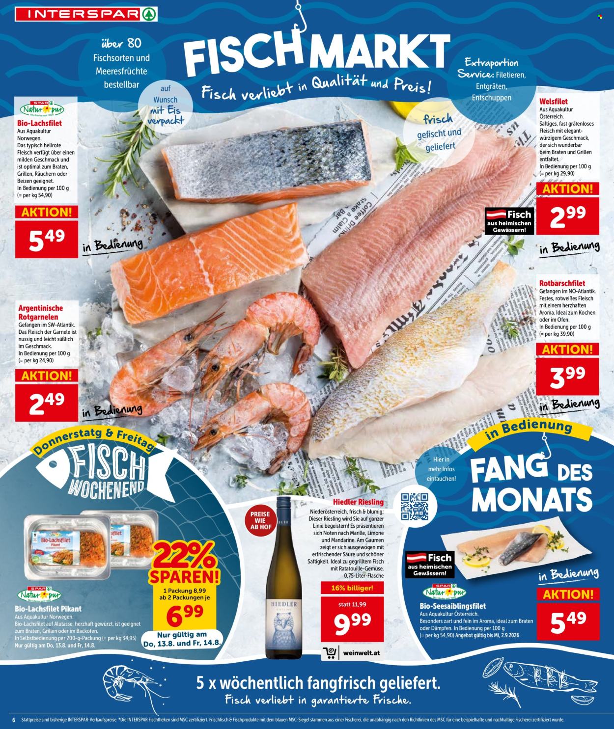 Angebote INTERSPAR - 13.8.2026 - 26.8.2026. Seite 6