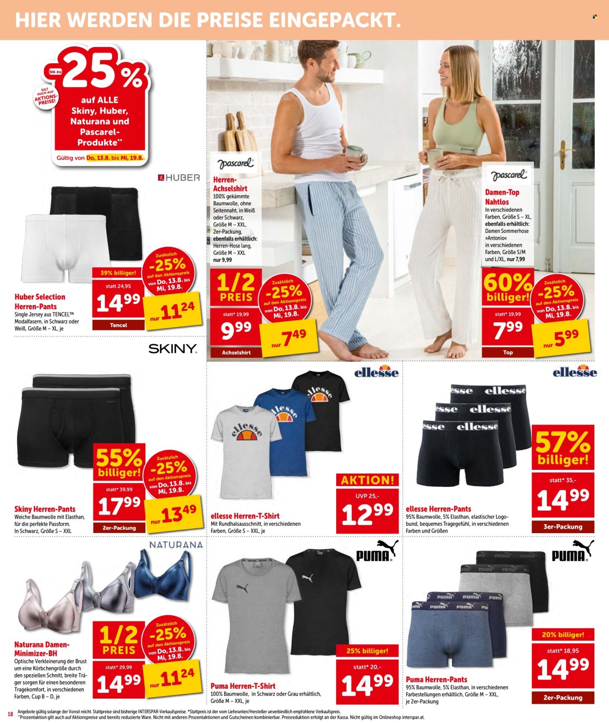 Angebote INTERSPAR - 13.8.2026 - 26.8.2026. Seite 18