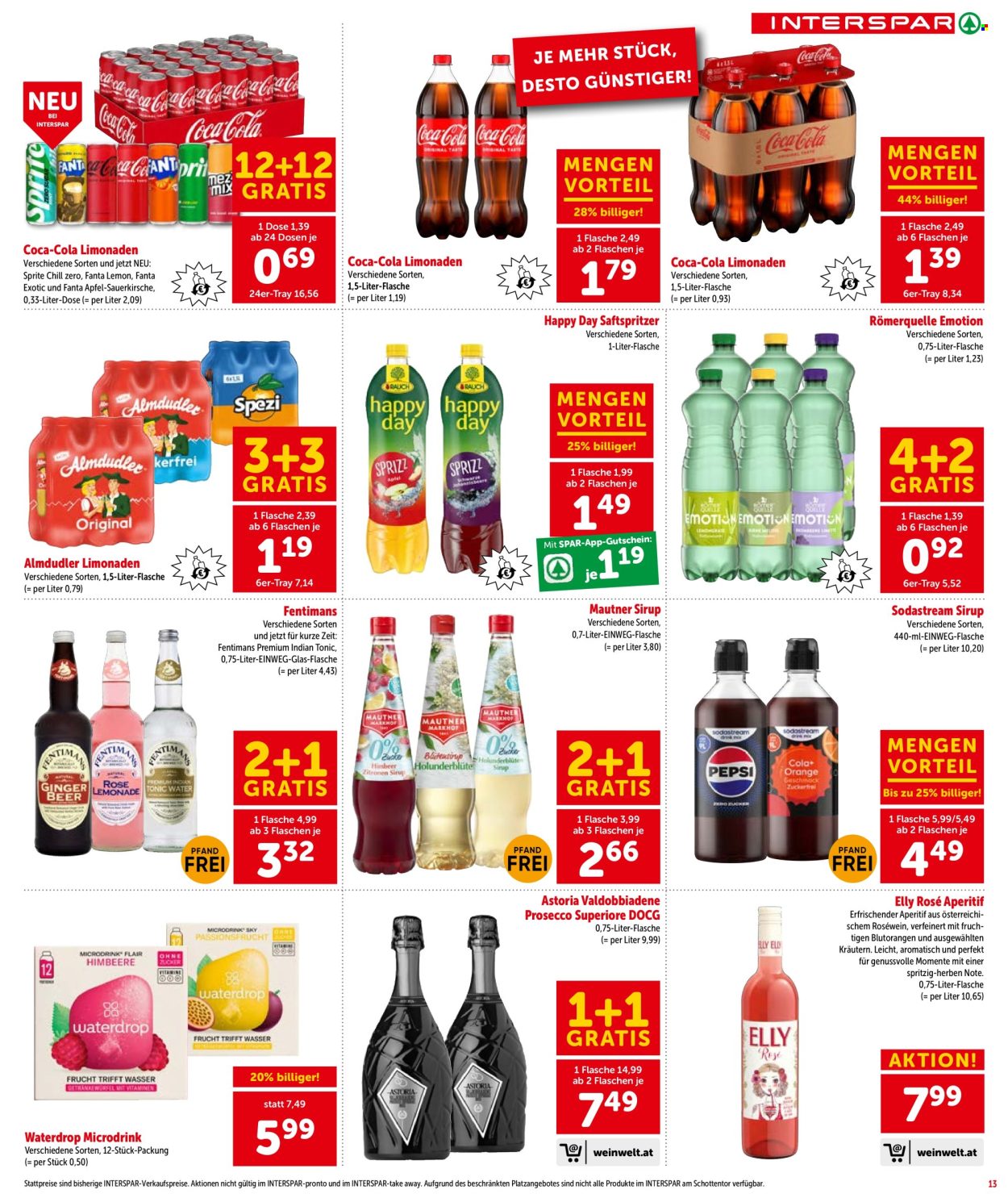 Angebote INTERSPAR - 13.8.2026 - 26.8.2026. Seite 13