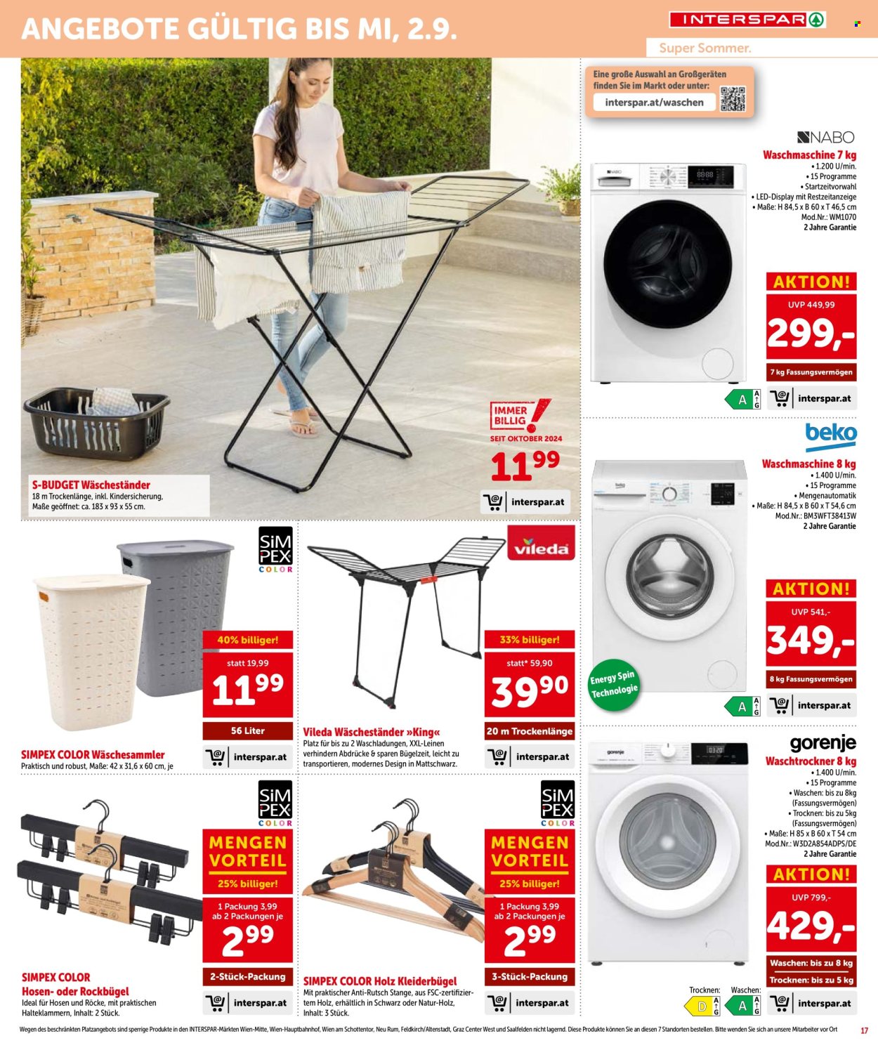 Angebote INTERSPAR - 13.8.2026 - 26.8.2026. Seite 17