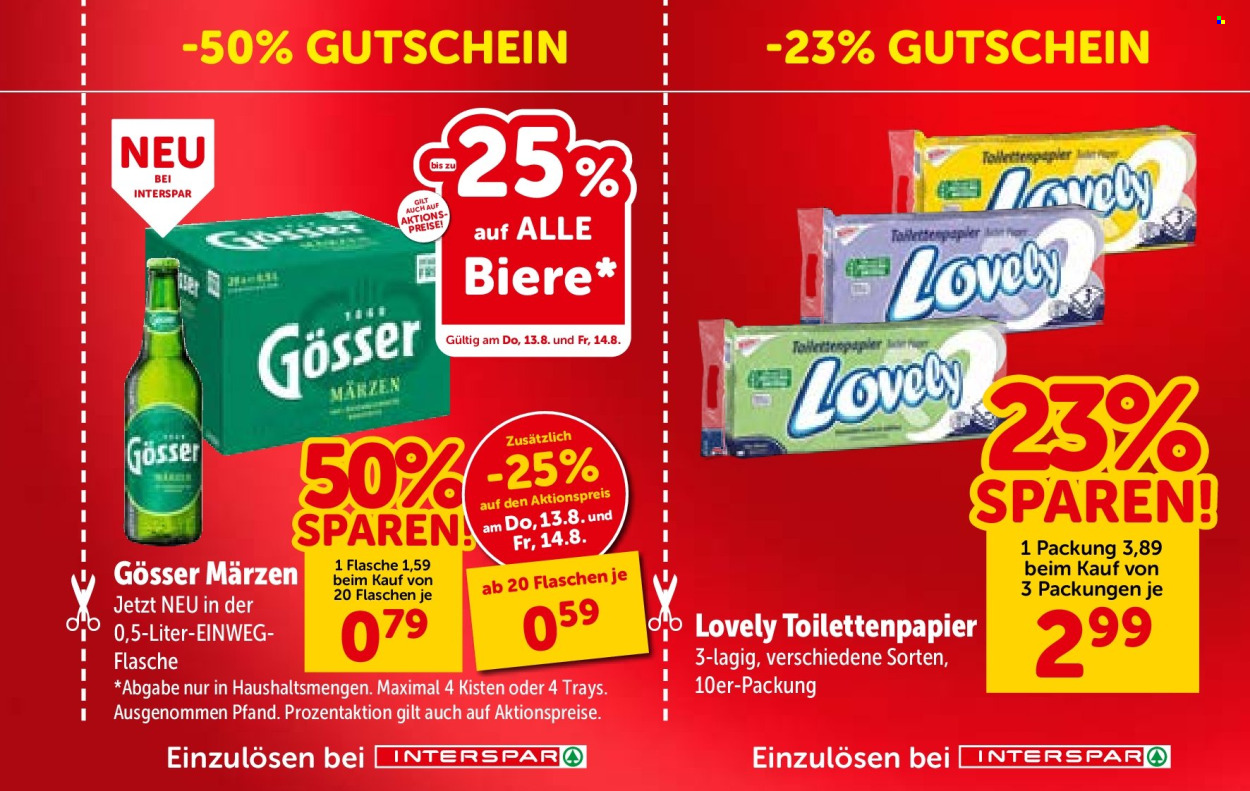 Angebote INTERSPAR - 13.8.2026 - 26.8.2026. Seite 17