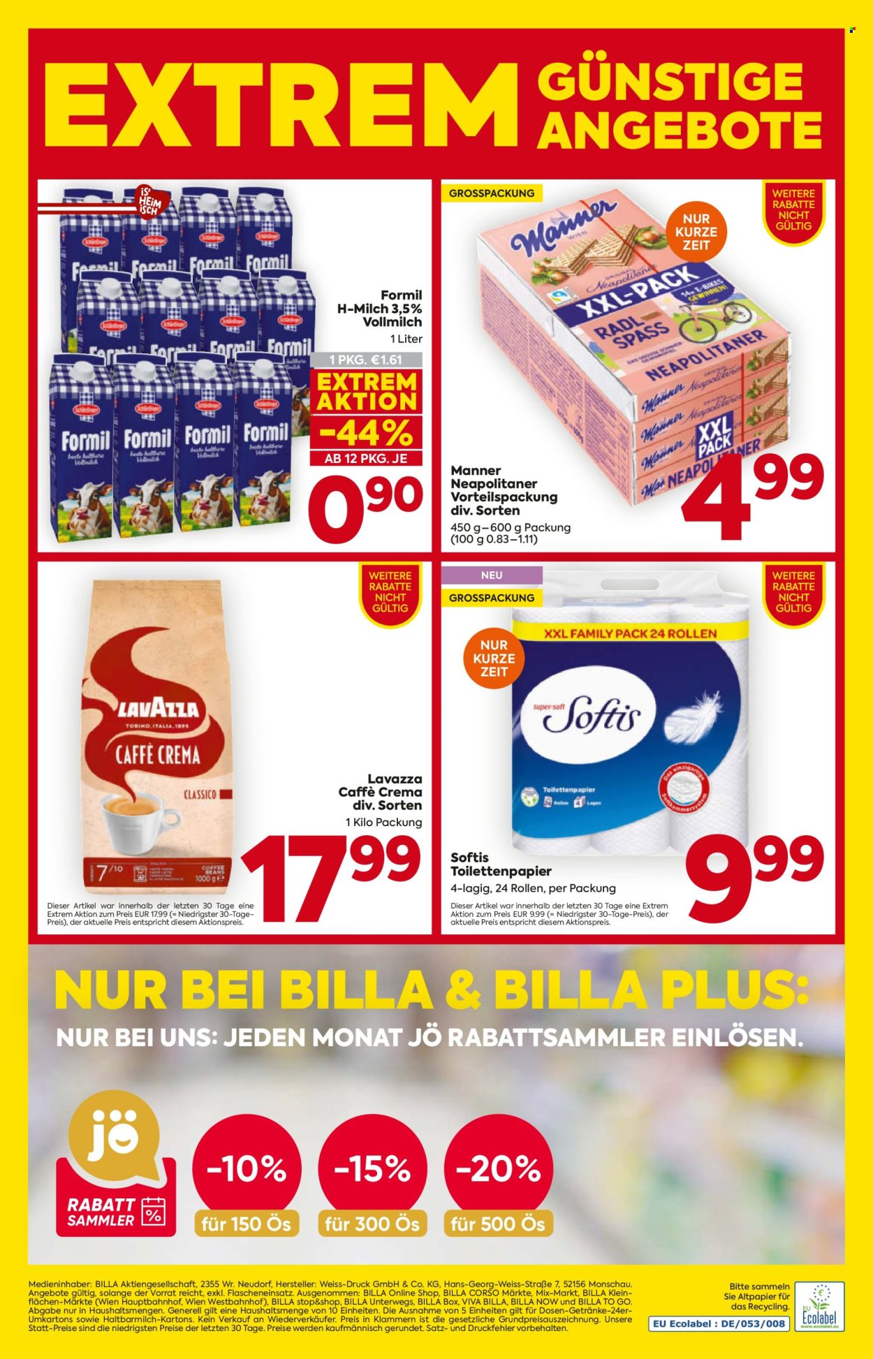 Angebote Billa - 13.8.2026 - 19.8.2026. Seite 16