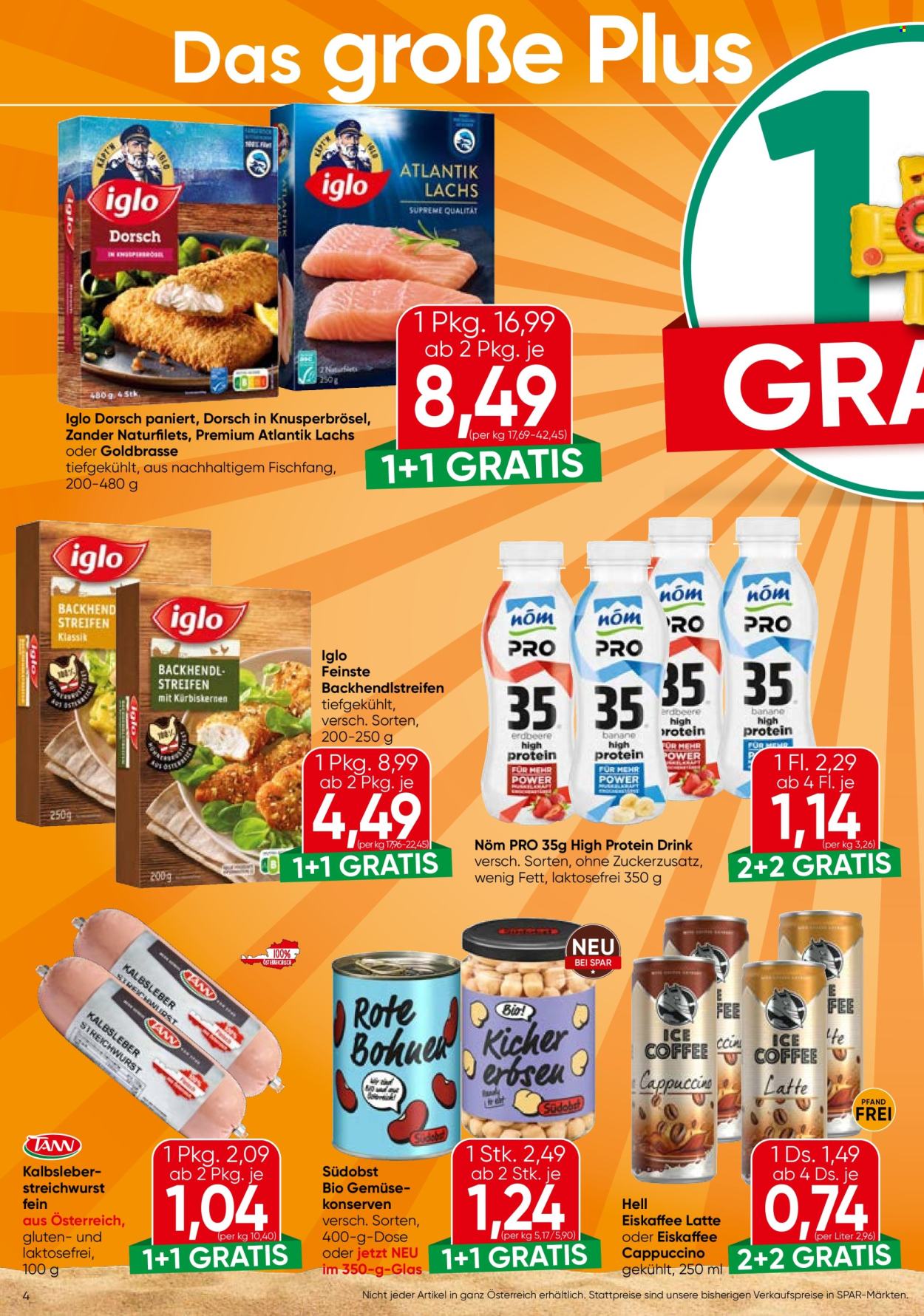 Angebote SPAR - 13.8.2026 - 26.8.2026. Seite 4