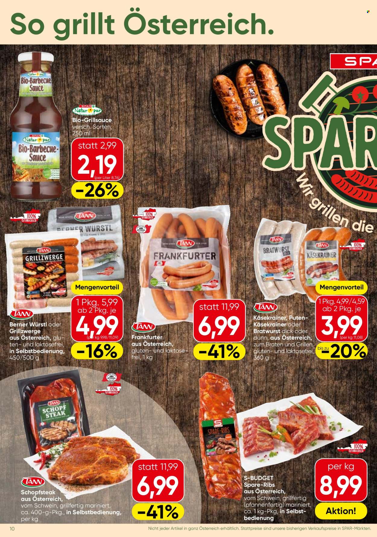 Angebote SPAR - 13.8.2026 - 26.8.2026. Seite 10
