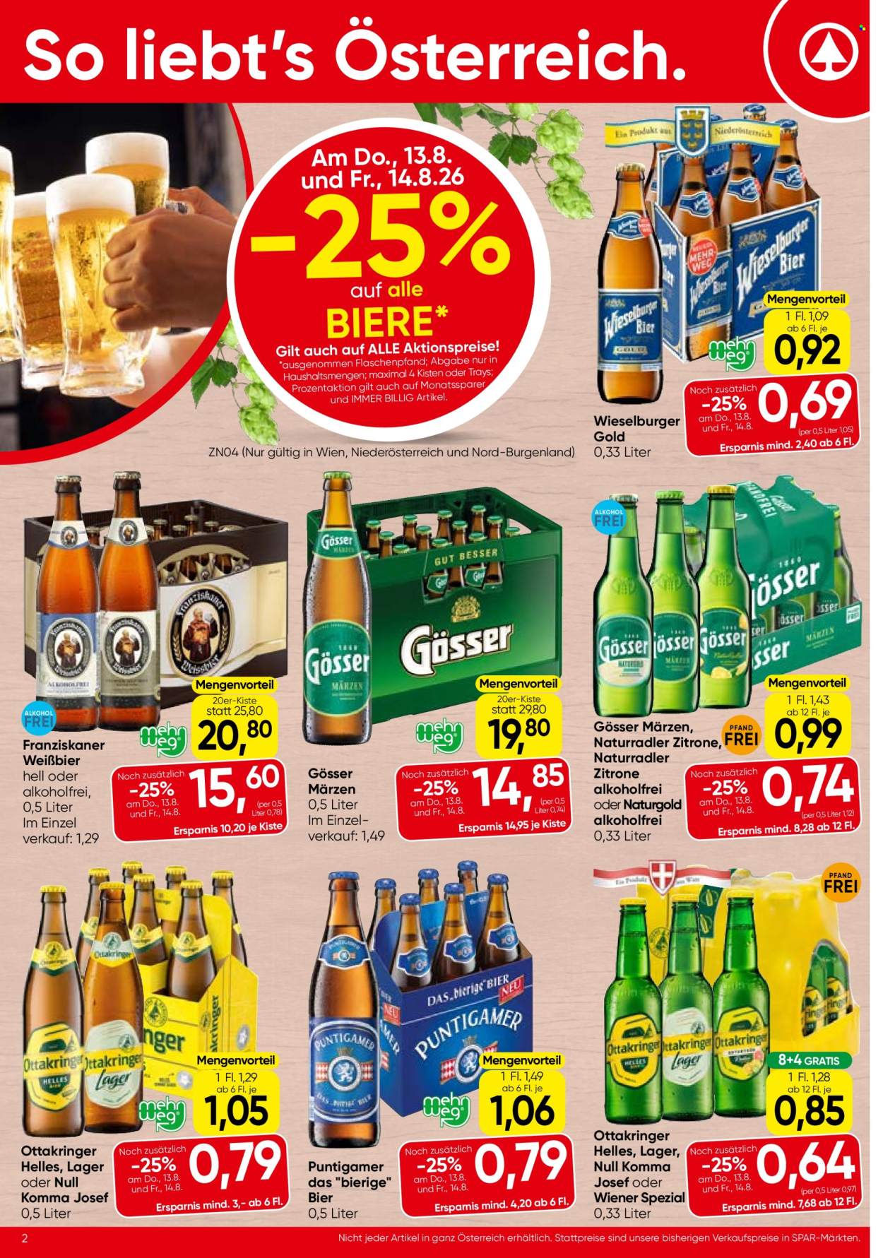 Angebote EUROSPAR - 13.8.2026 - 26.8.2026. Seite 2