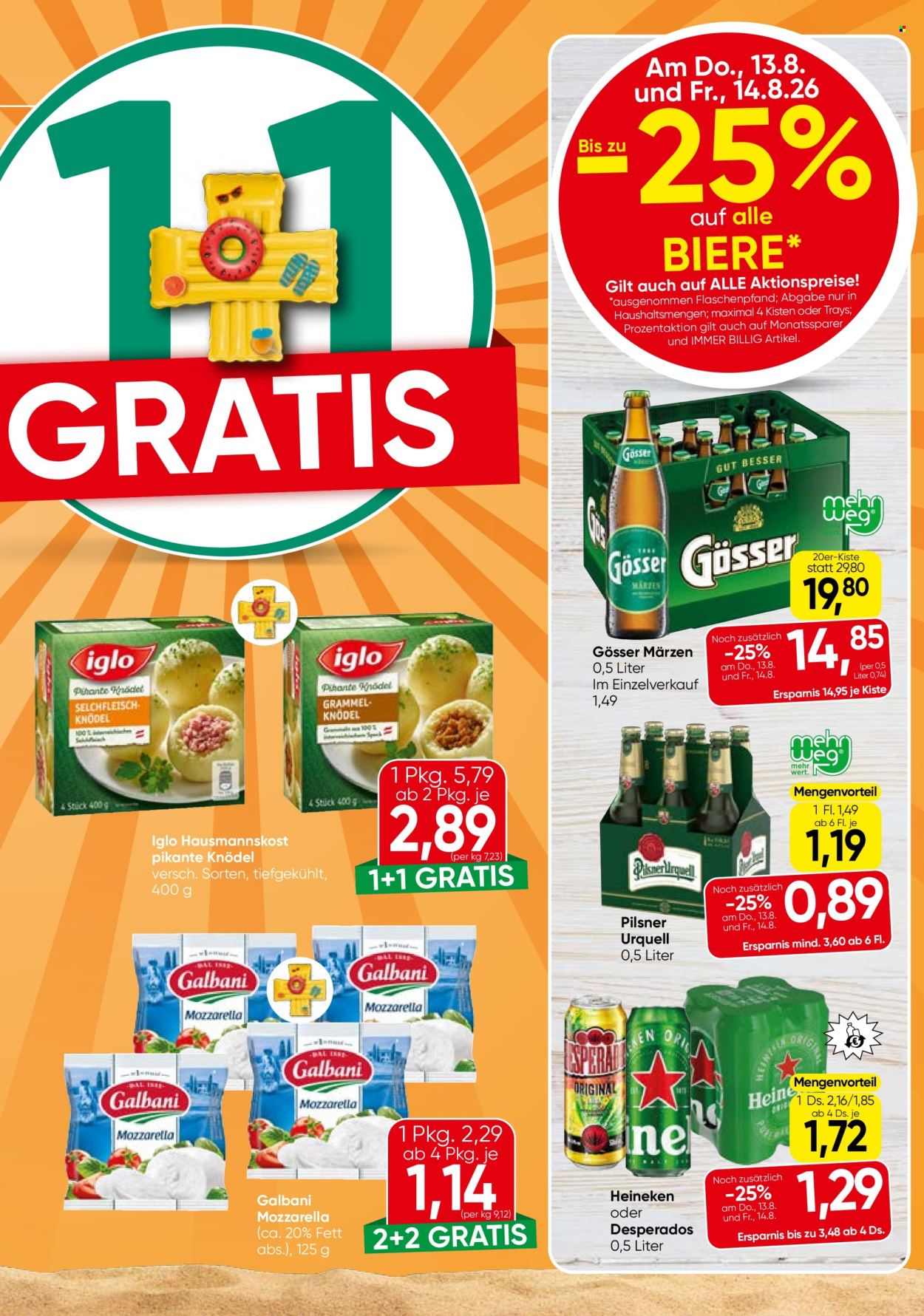 Angebote EUROSPAR - 13.8.2026 - 26.8.2026. Seite 9