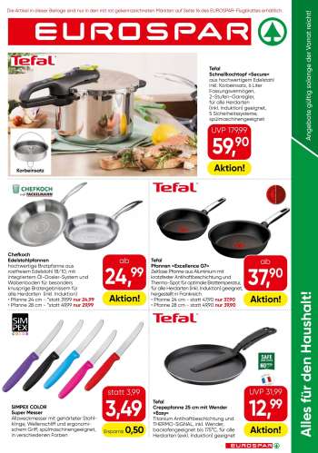 Angebote EUROSPAR - 13.8.2026 - 26.8.2026.