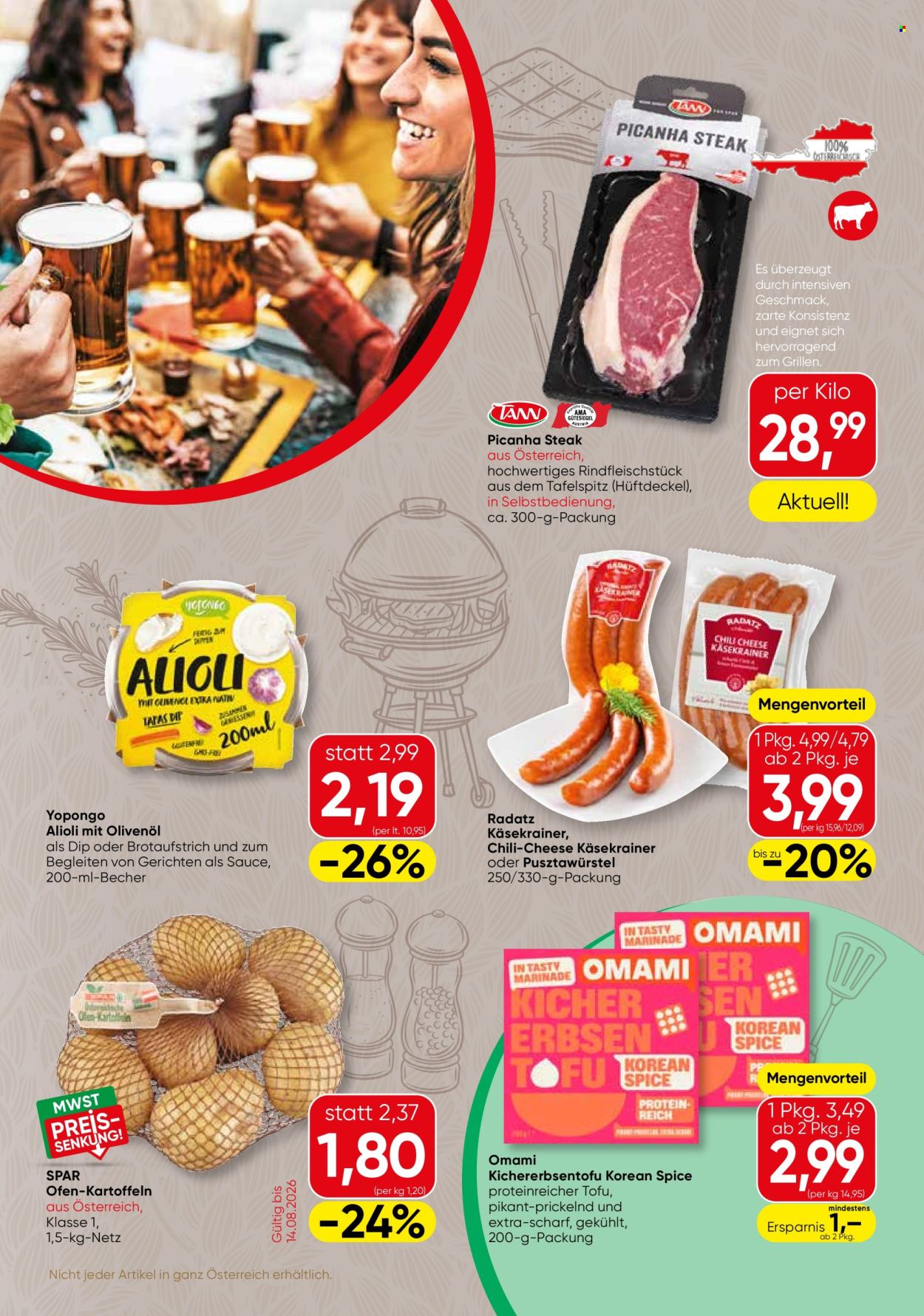 Angebote SPAR - 13.8.2026 - 26.8.2026. Seite 3