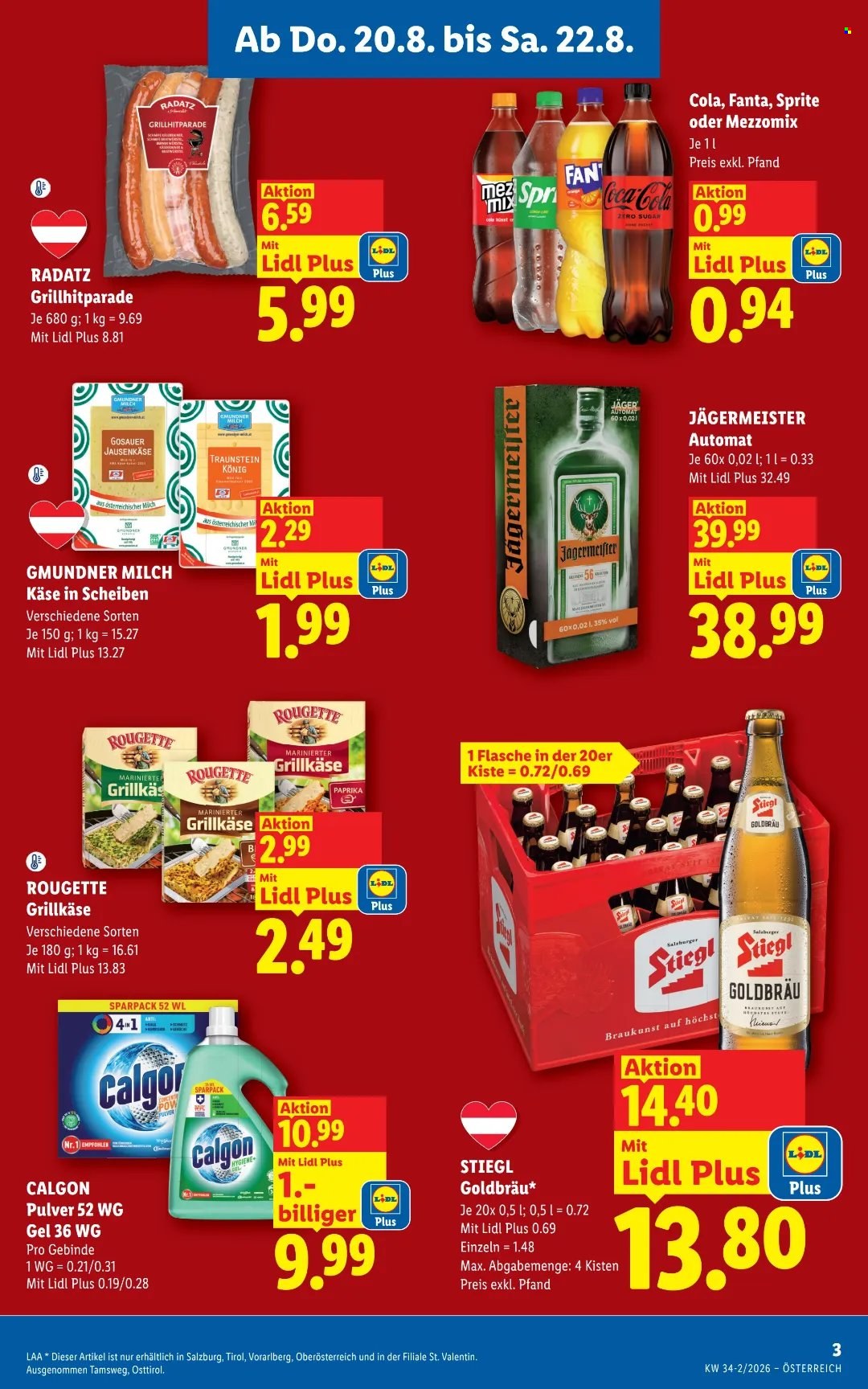 Angebote Lidl - 20.8.2026 - 26.8.2026. Seite 3