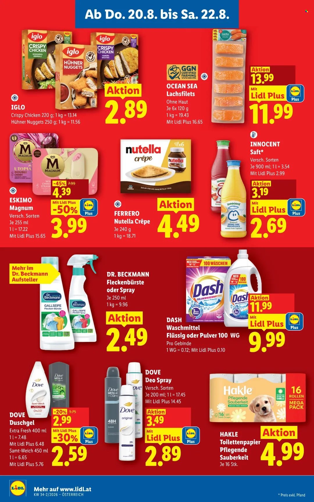 Angebote Lidl - 20.8.2026 - 26.8.2026. Seite 12