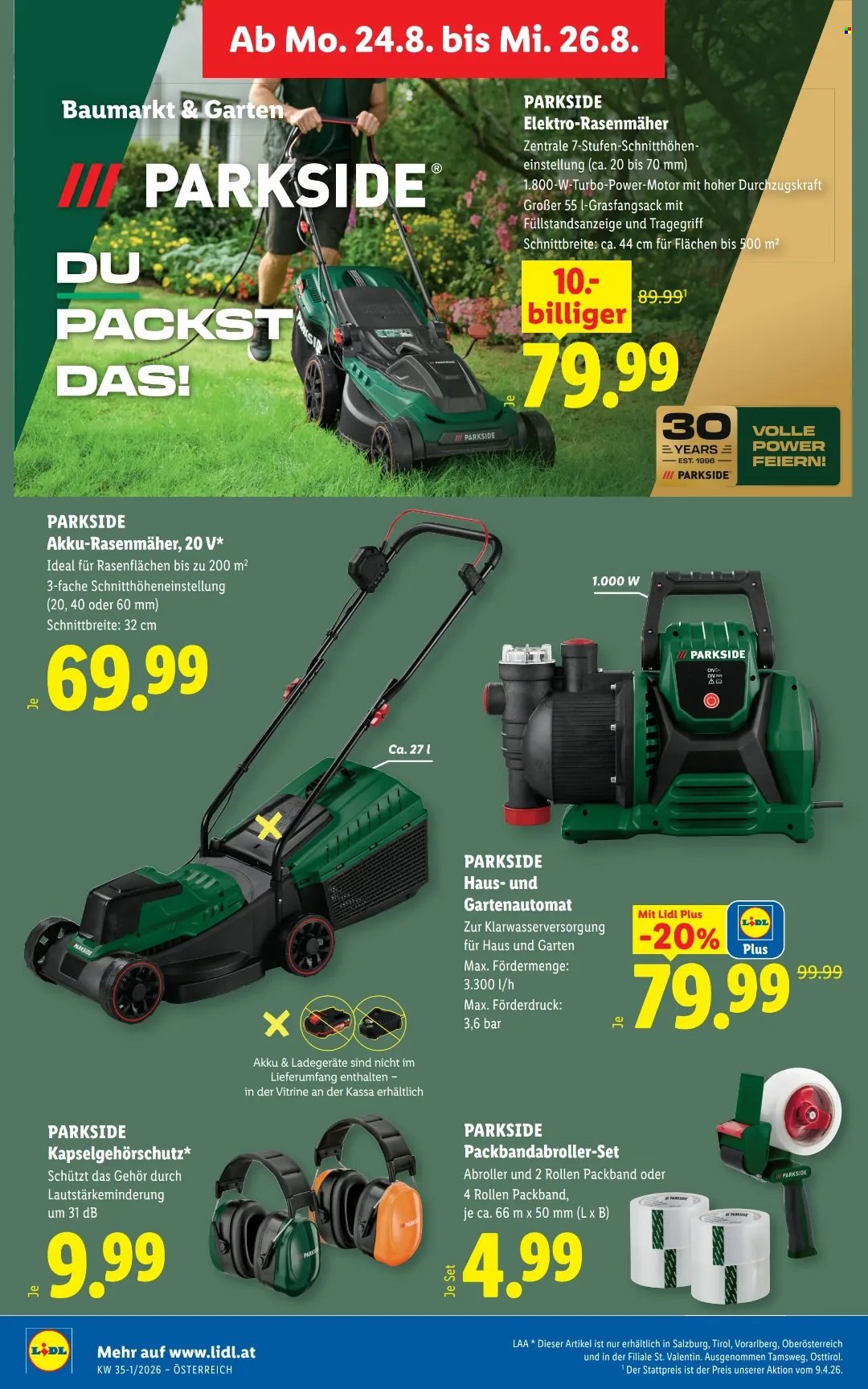 Angebote Lidl - 20.8.2026 - 26.8.2026. Seite 33