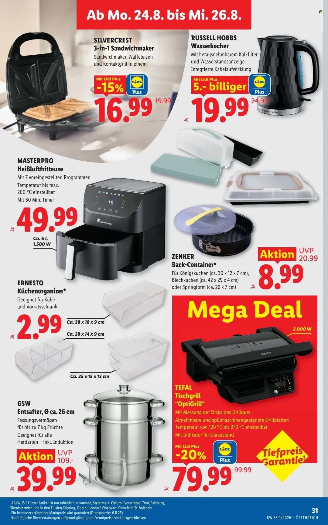 Angebote Lidl - 20.8.2026 - 26.8.2026. Seite 36