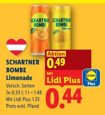 Schartner Bombe Limonade