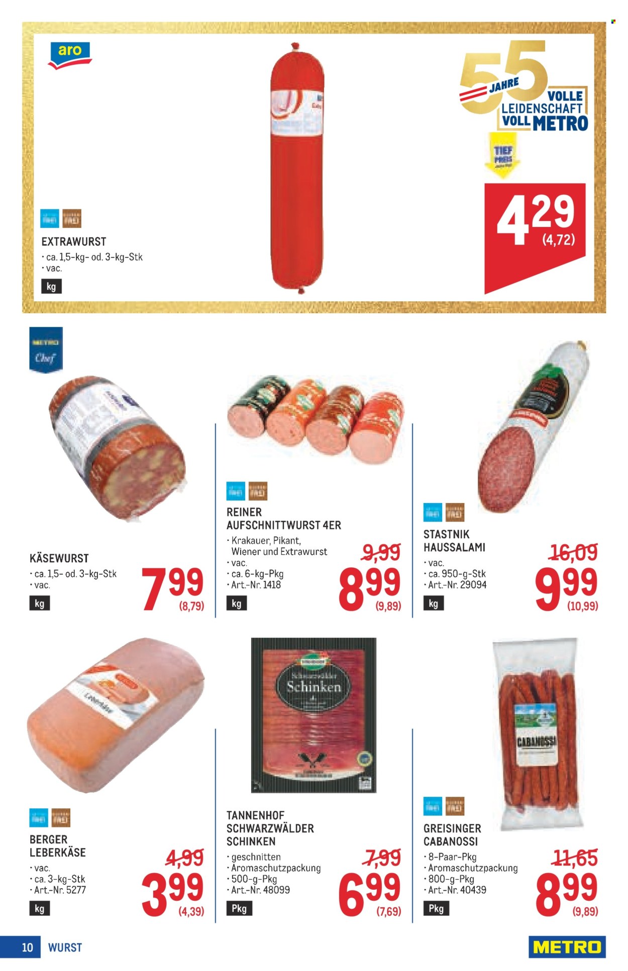 Angebote Metro - 20.8.2026 - 2.9.2026. Seite 10