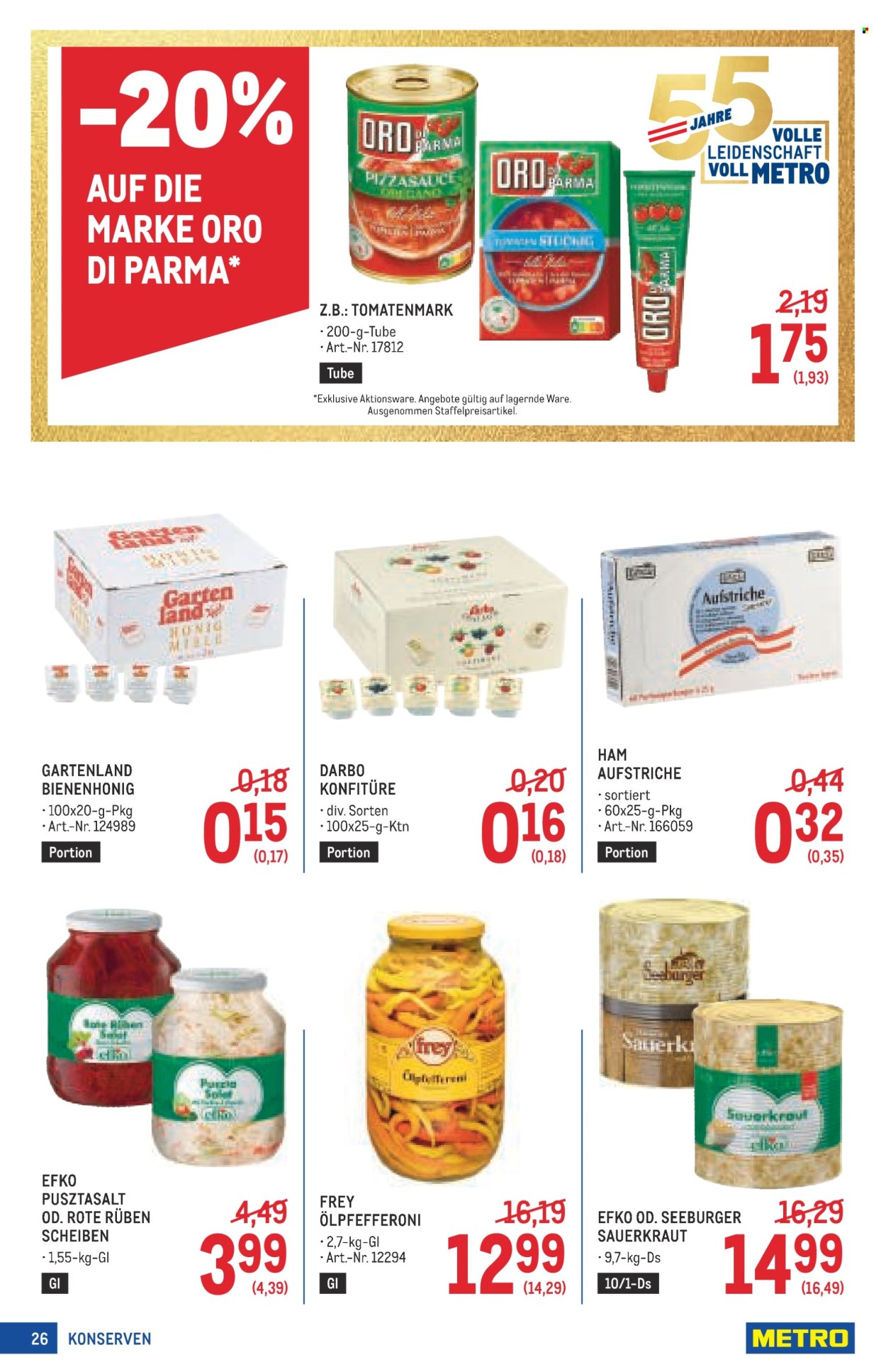 Angebote Metro - 20.8.2026 - 2.9.2026. Seite 26