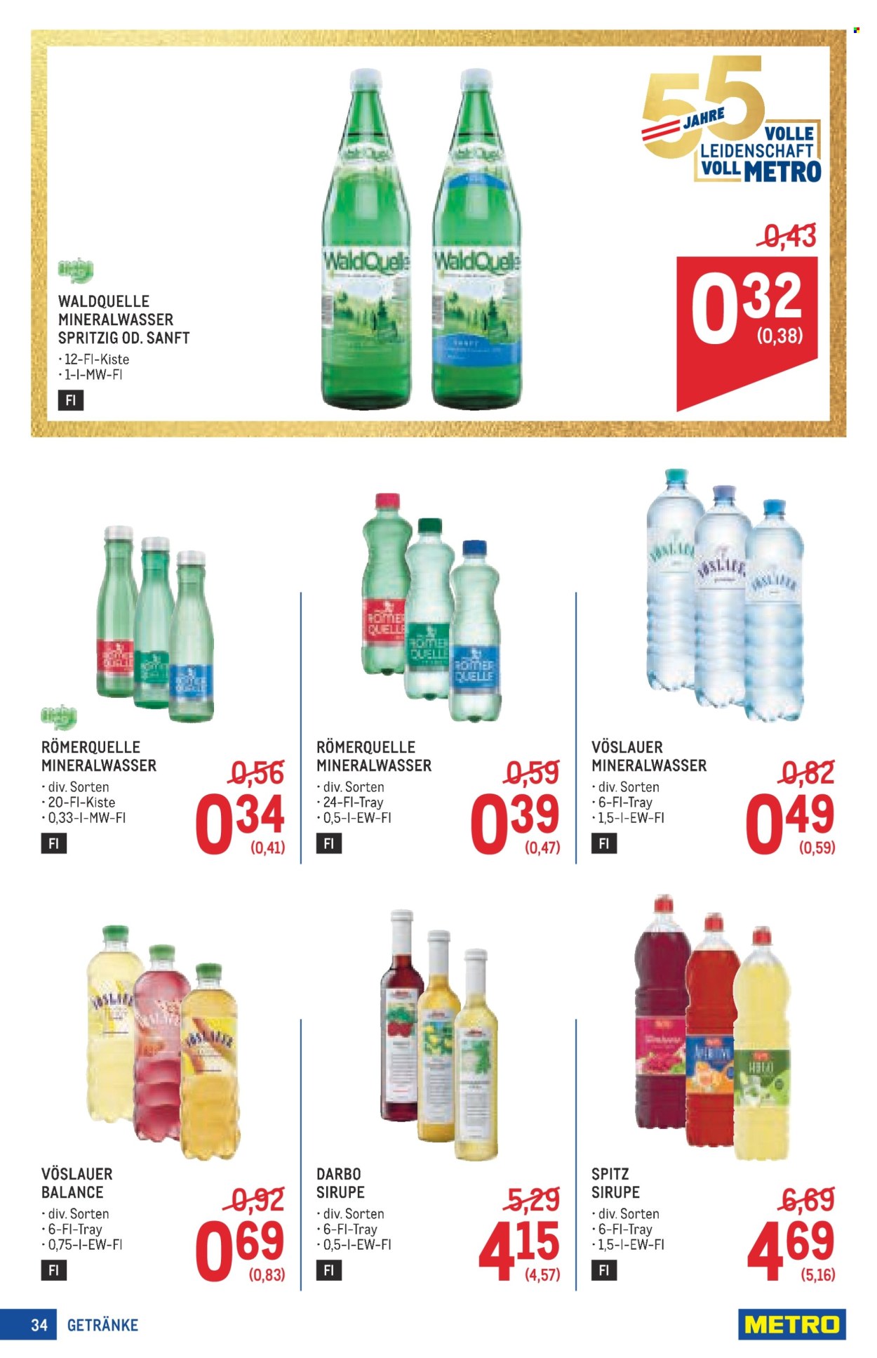 Angebote Metro - 20.8.2026 - 2.9.2026. Seite 34