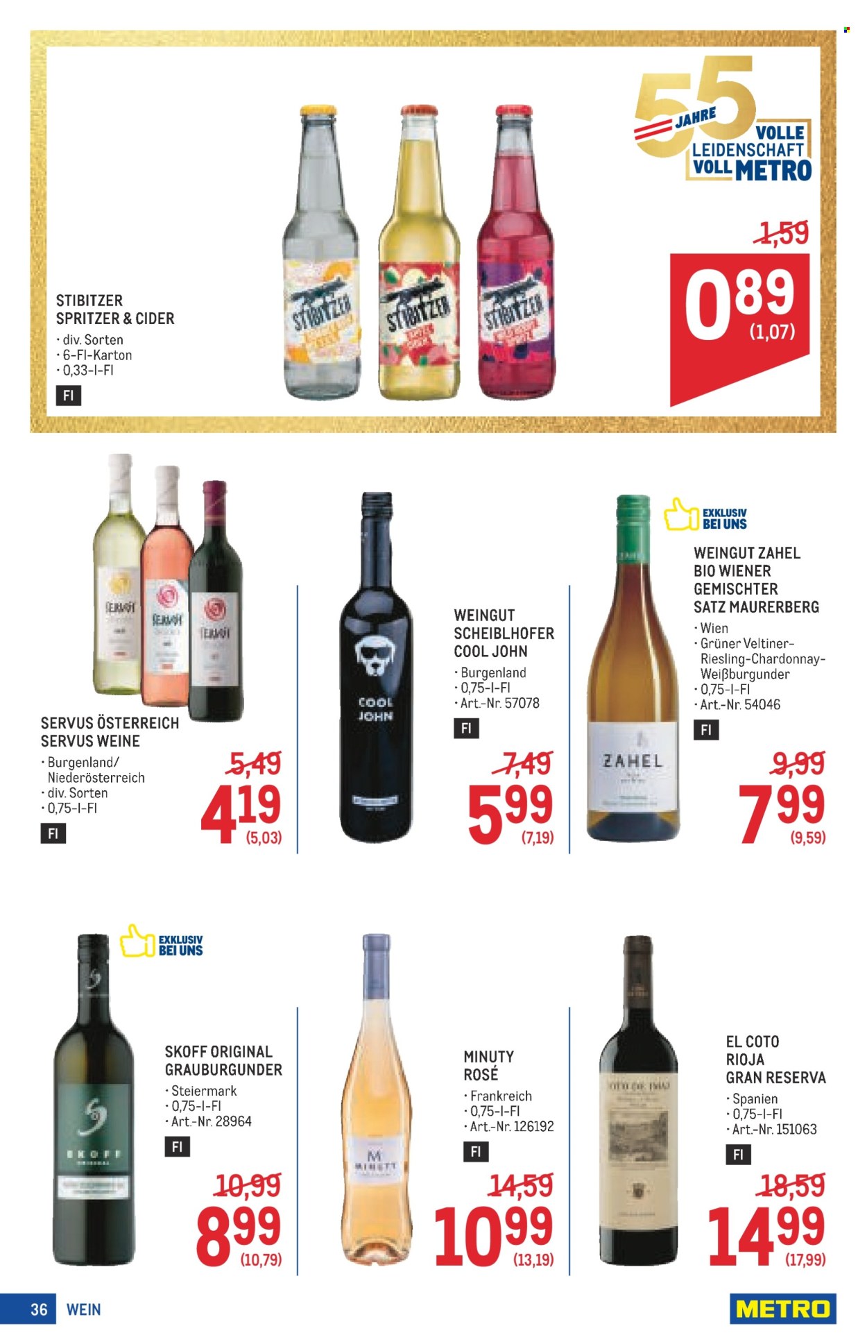 Angebote Metro - 20.8.2026 - 2.9.2026. Seite 36