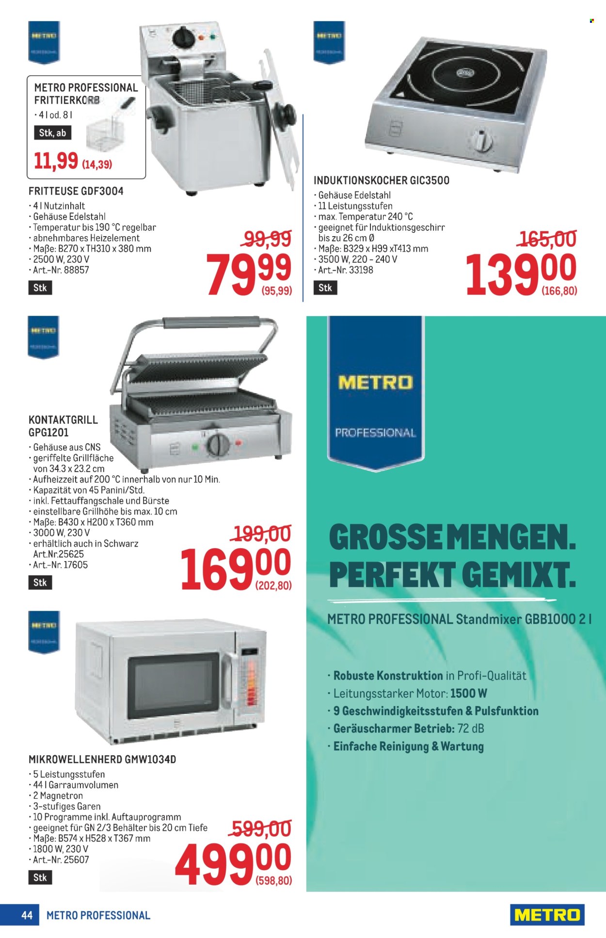 Angebote Metro - 20.8.2026 - 2.9.2026. Seite 44