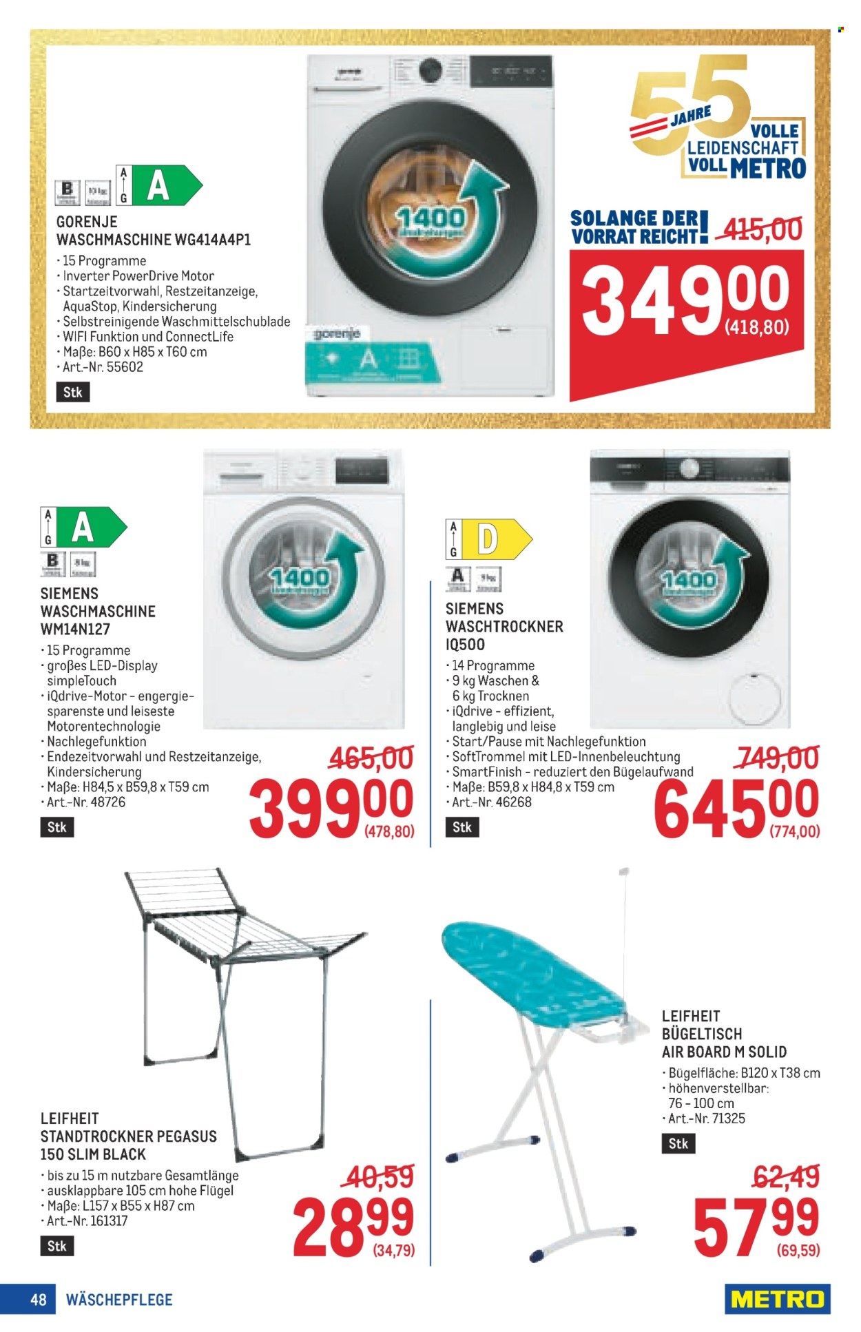 Angebote Metro - 20.8.2026 - 2.9.2026. Seite 48