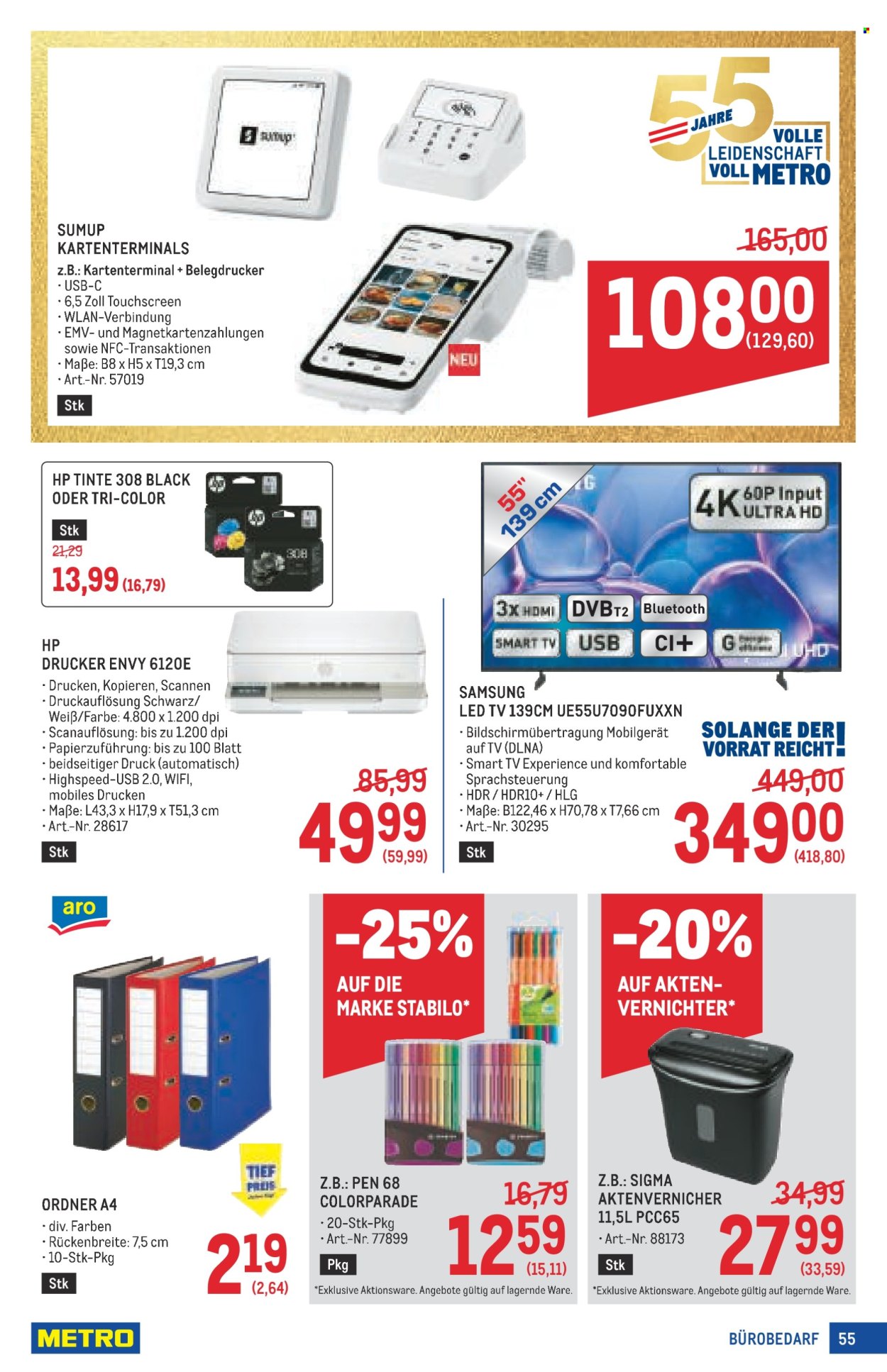 Angebote Metro - 20.8.2026 - 2.9.2026. Seite 55