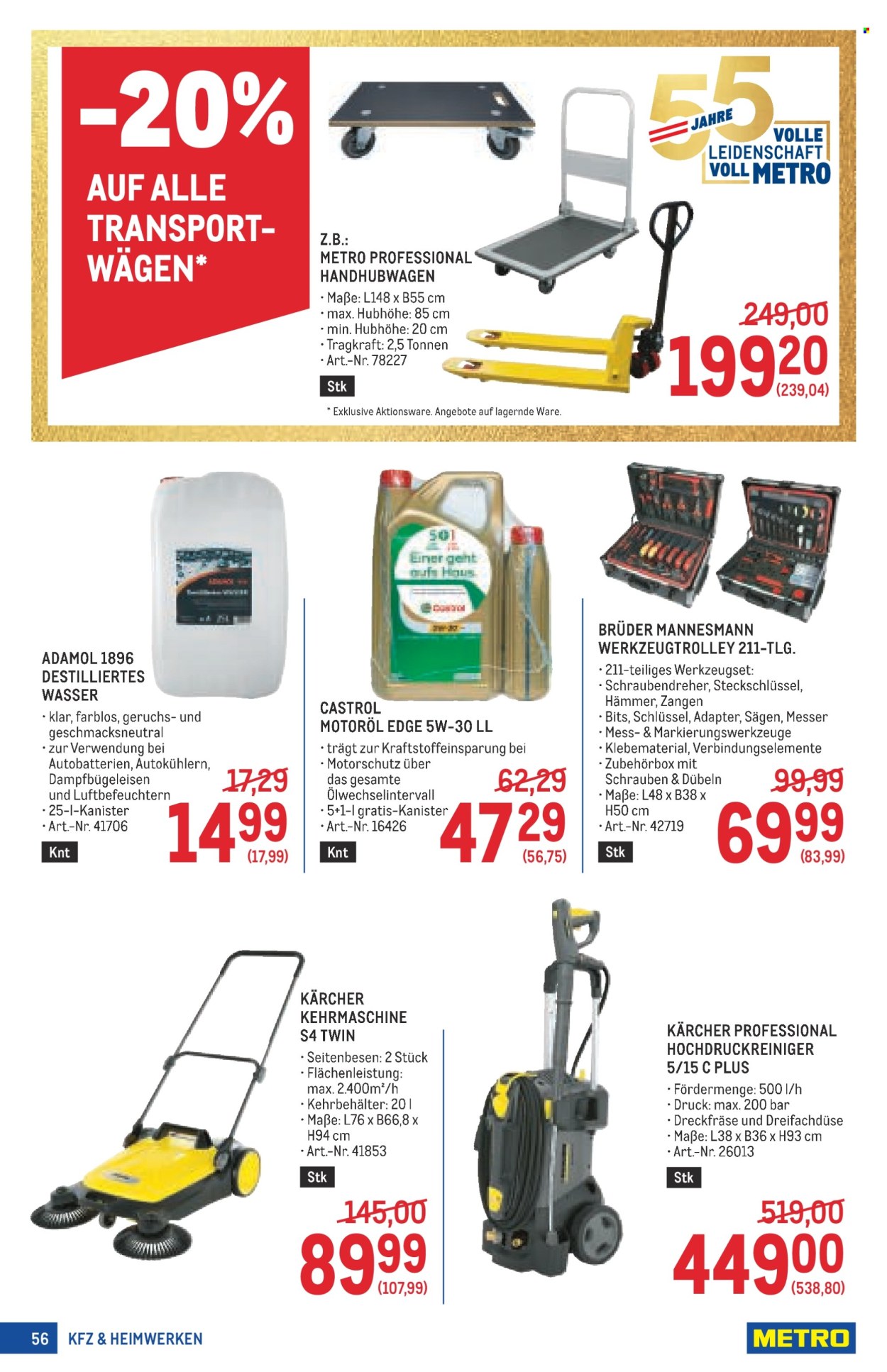 Angebote Metro - 20.8.2026 - 2.9.2026. Seite 56