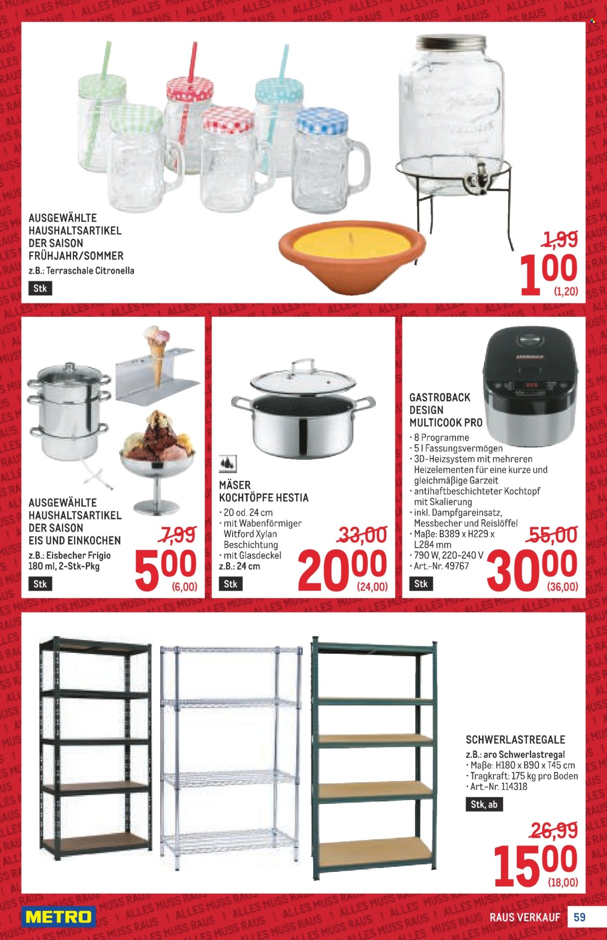 Angebote Metro - 20.8.2026 - 2.9.2026. Seite 59
