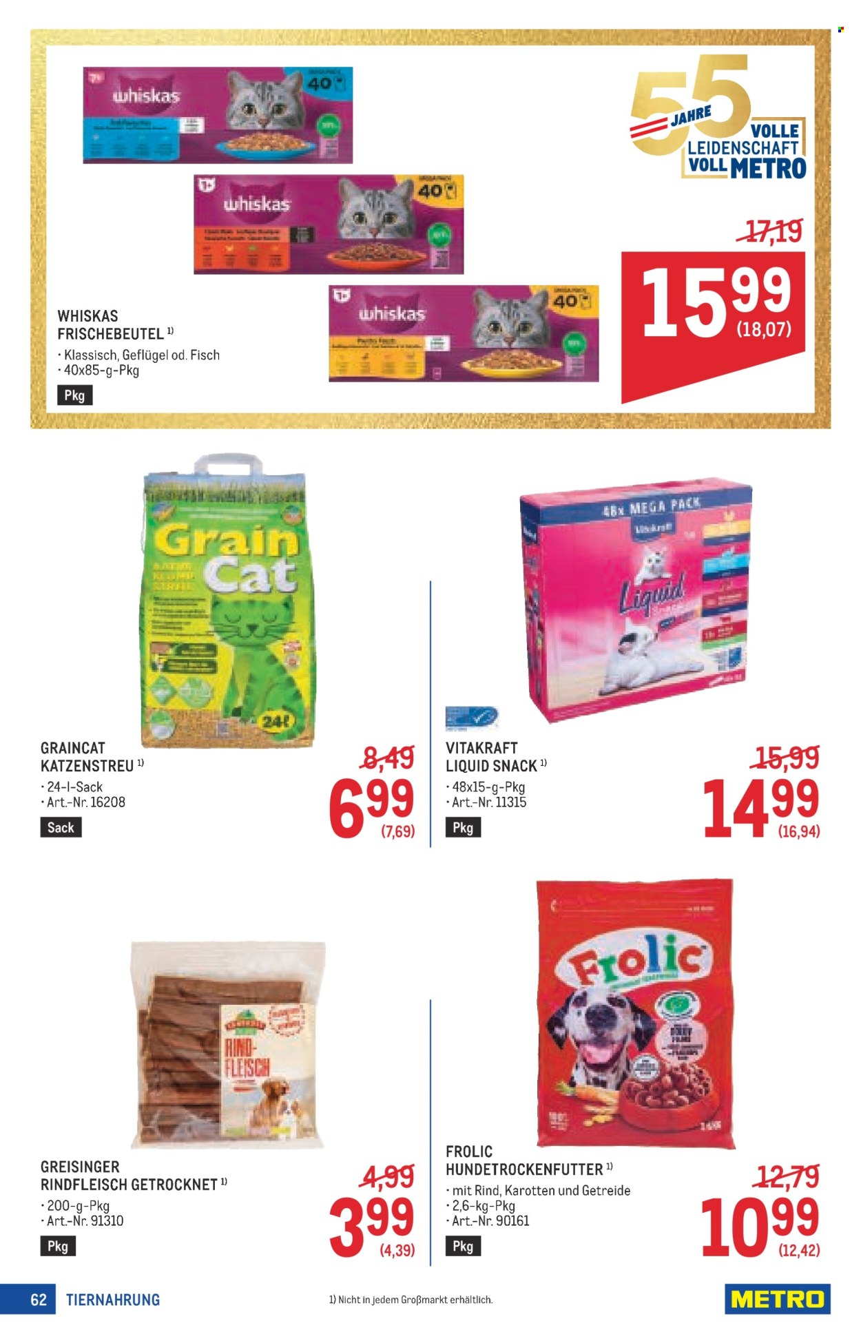 Angebote Metro - 20.8.2026 - 2.9.2026. Seite 62