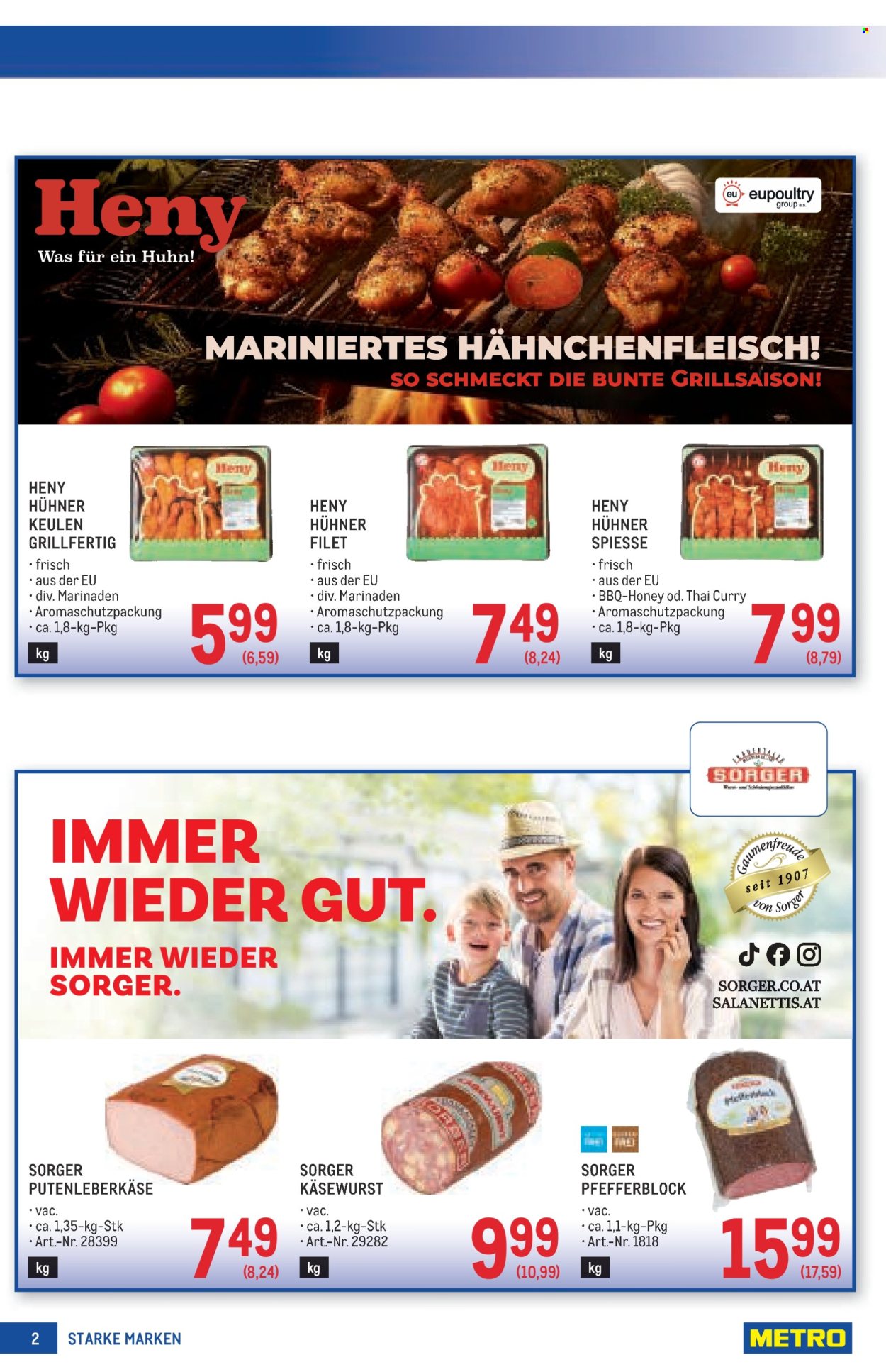 Angebote Metro - 20.8.2026 - 2.9.2026. Seite 2