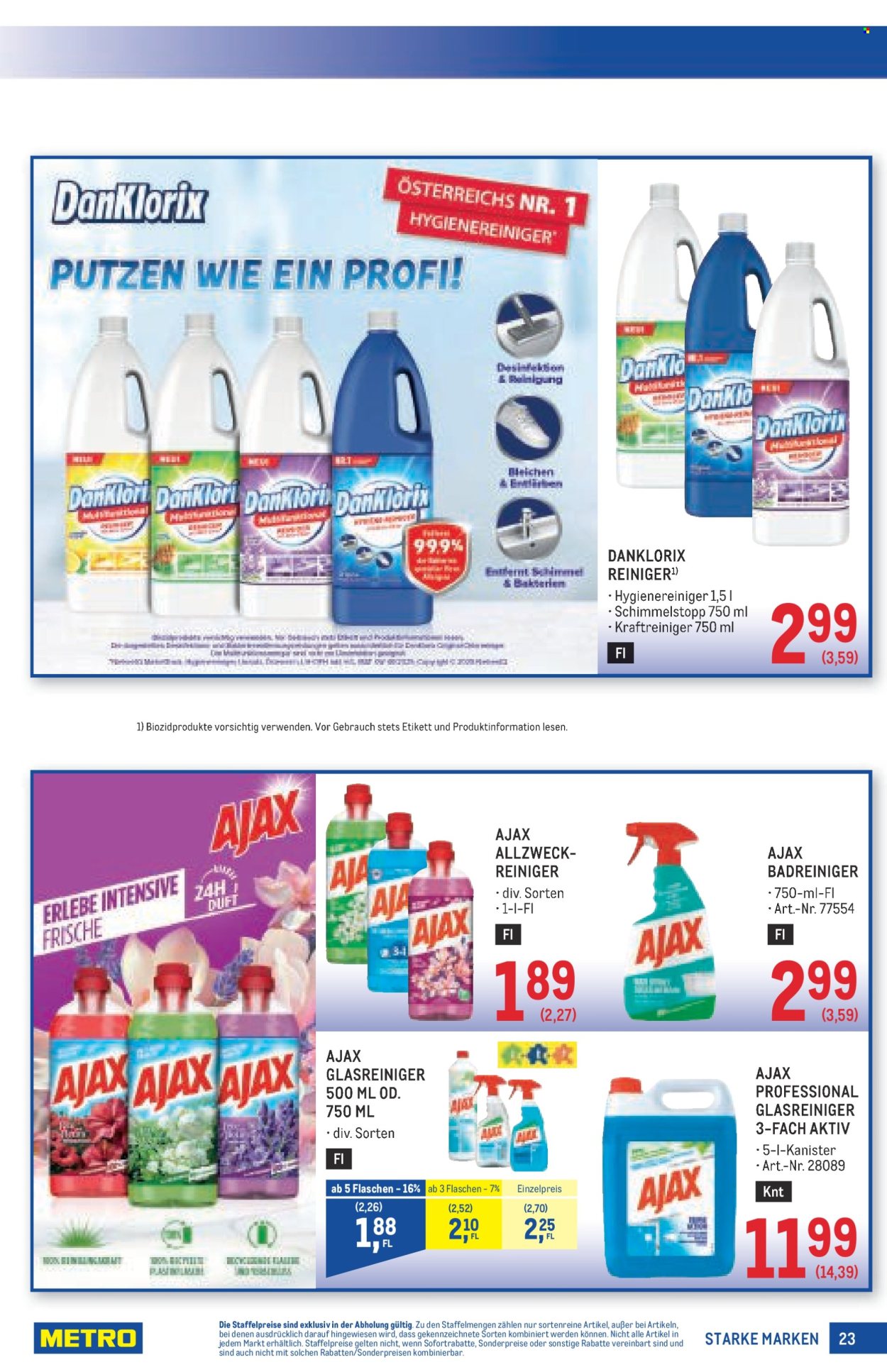 Angebote Metro - 20.8.2026 - 2.9.2026. Seite 23