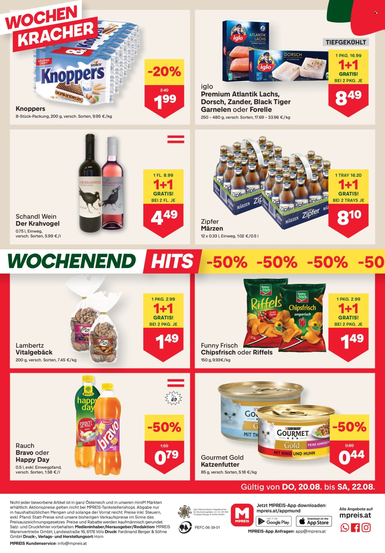 Angebote MPREIS - 20.8.2026 - 26.8.2026. Seite 12