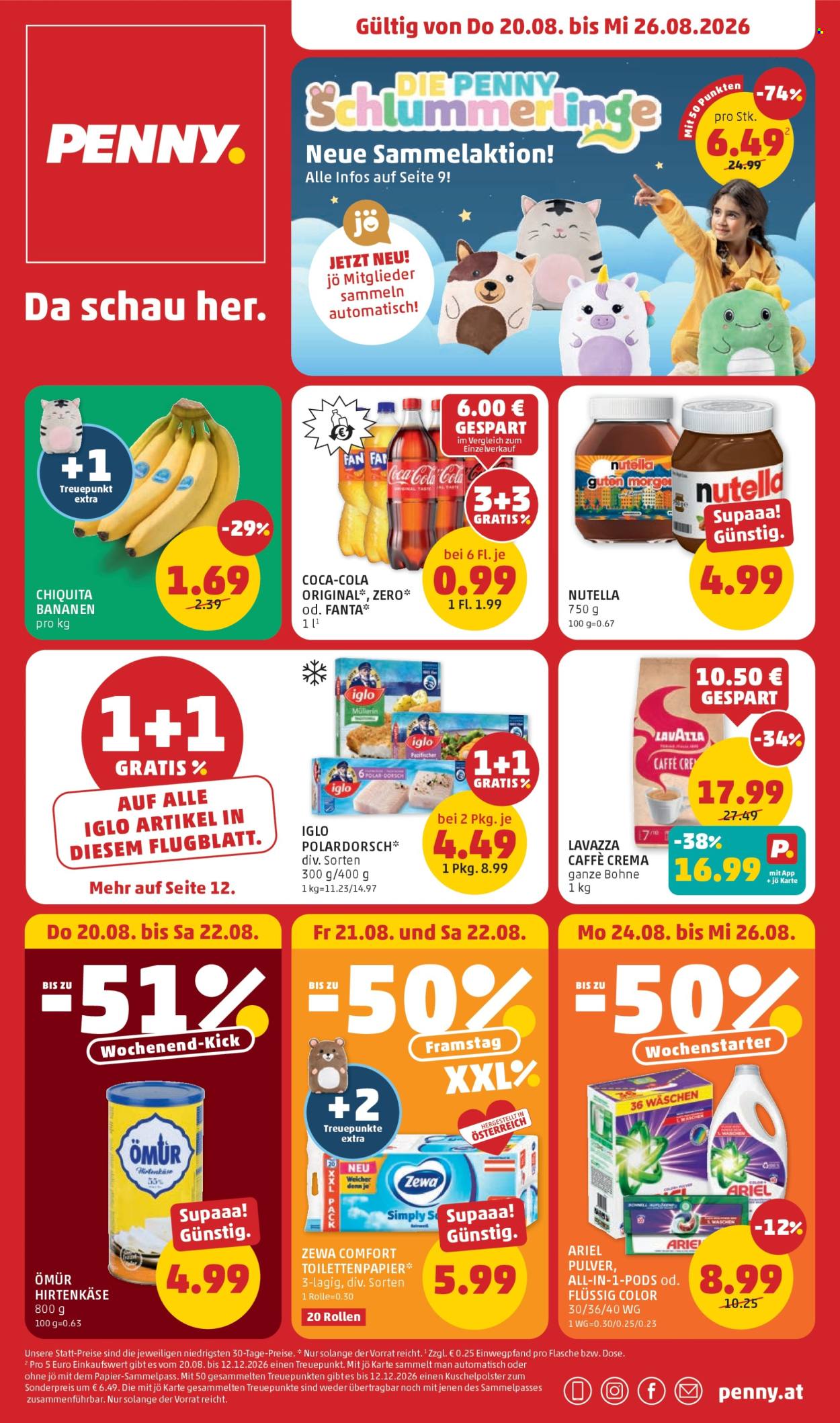 Angebote Penny - 20.8.2026 - 26.8.2026. Seite 1