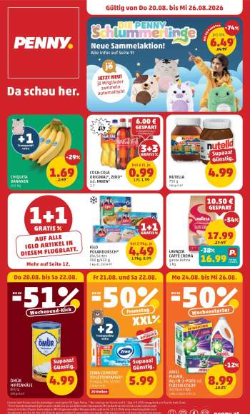 Angebote Penny - 20.8.2026 - 26.8.2026.