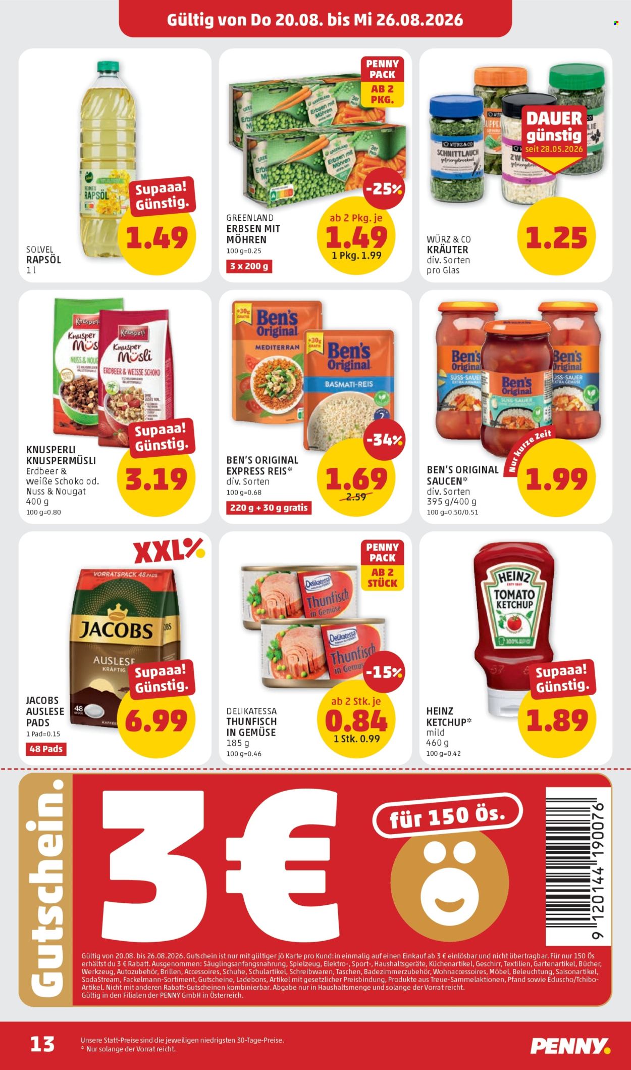 Angebote Penny - 20.8.2026 - 26.8.2026. Seite 13