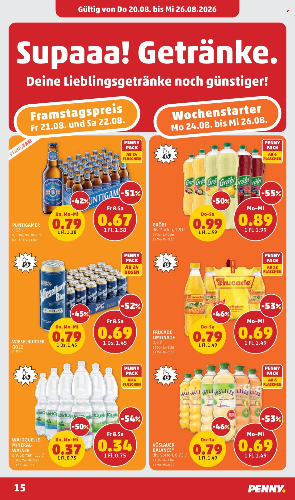 Angebote Penny - 20.8.2026 - 26.8.2026. Seite 15