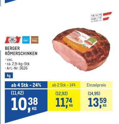 BERGER RÖMERSCHINKEN