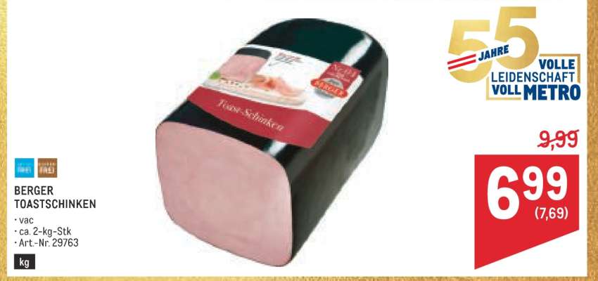 Berger Toastschinken
