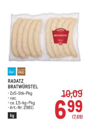RADATZ BRATWÜRSTEL
