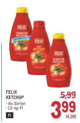 FELIX KETCHUP