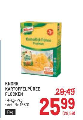 KNORR KARTOFFELPÜREE FLOCKEN