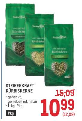 STEIRERKRAFT KÜRBISKERNE