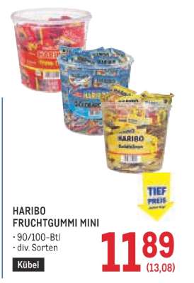 HARIBO FRUCHTGUMMI MINI