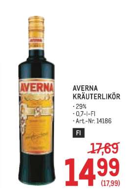 Averna Kräuterlikör